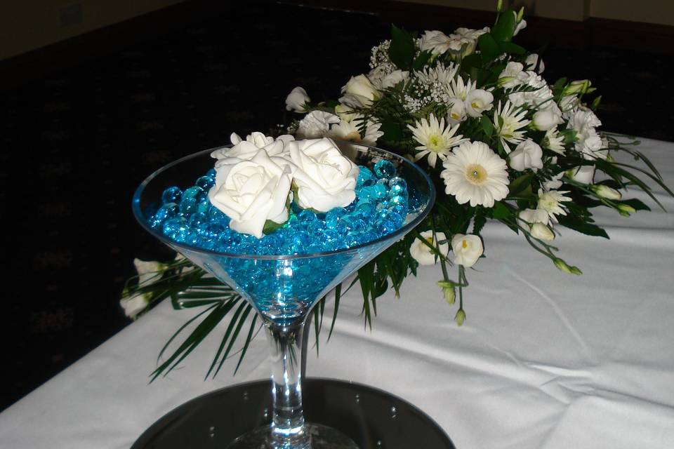 Small Fish Bowl Centre Piece