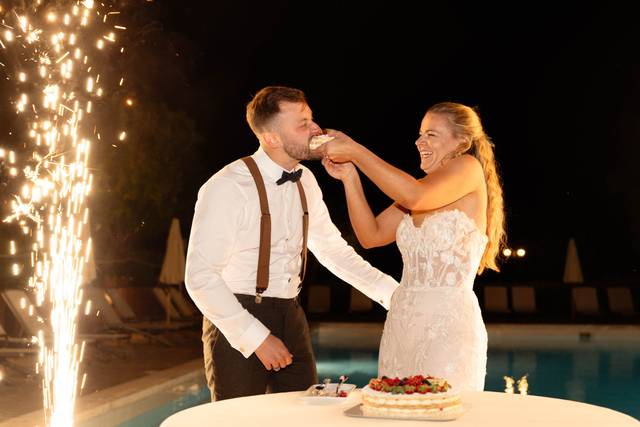Italian Wedding Brogo Tre Rose
