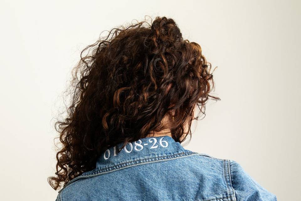 Name and date custom jacket