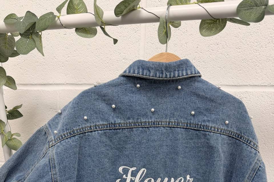 Flower girl denim