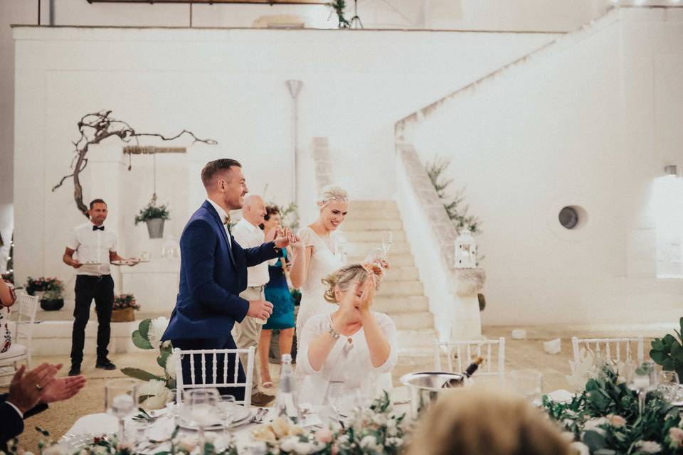 Rustic Italian venue