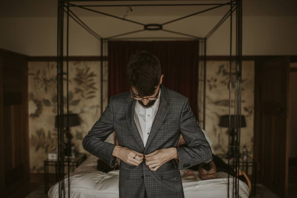 Four-poster bedroom