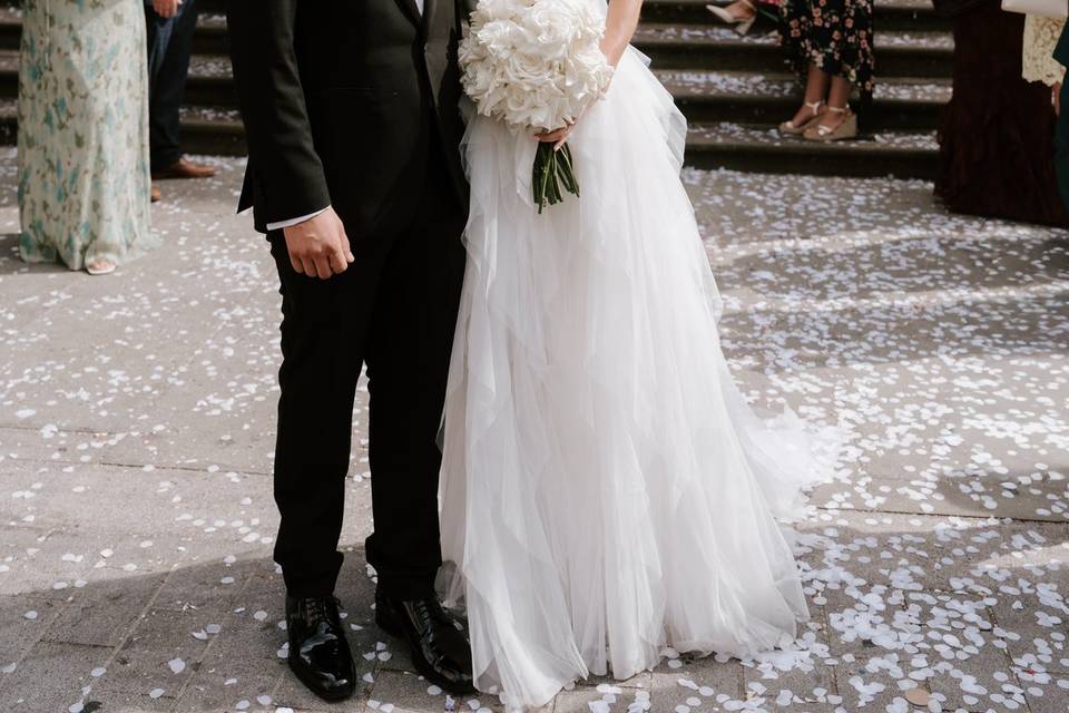 Marylebone town hall Confetti