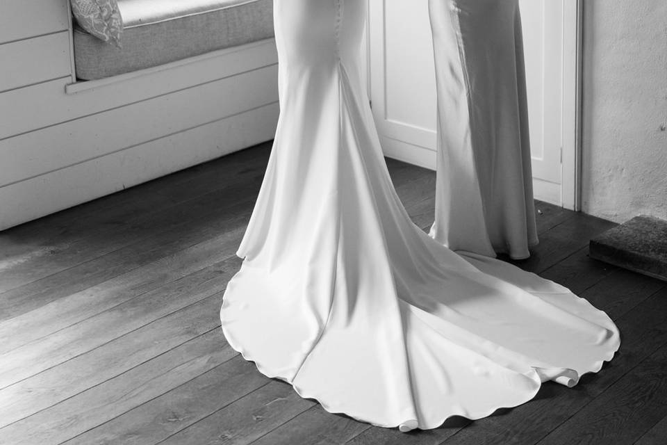 Bridal prep dress