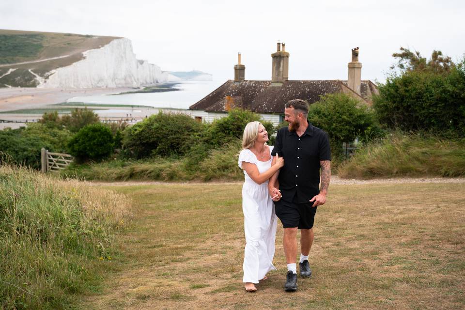 Photo at Cuckmere Haven