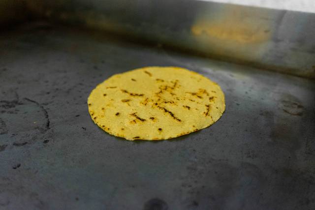 Tortilla becoming taco