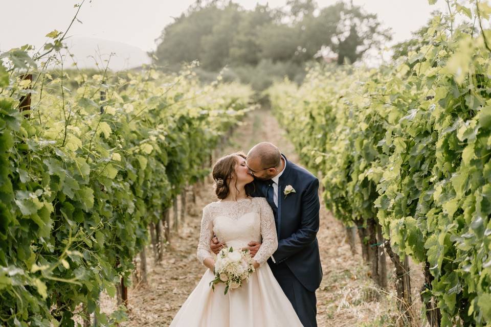 italy vineyard wedding