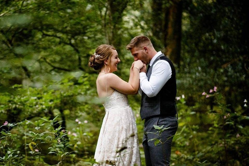 Cockley Woodland Wedding 5