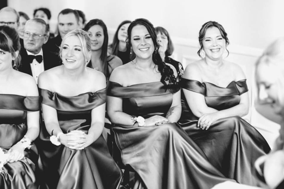 Grace's bridesmaids