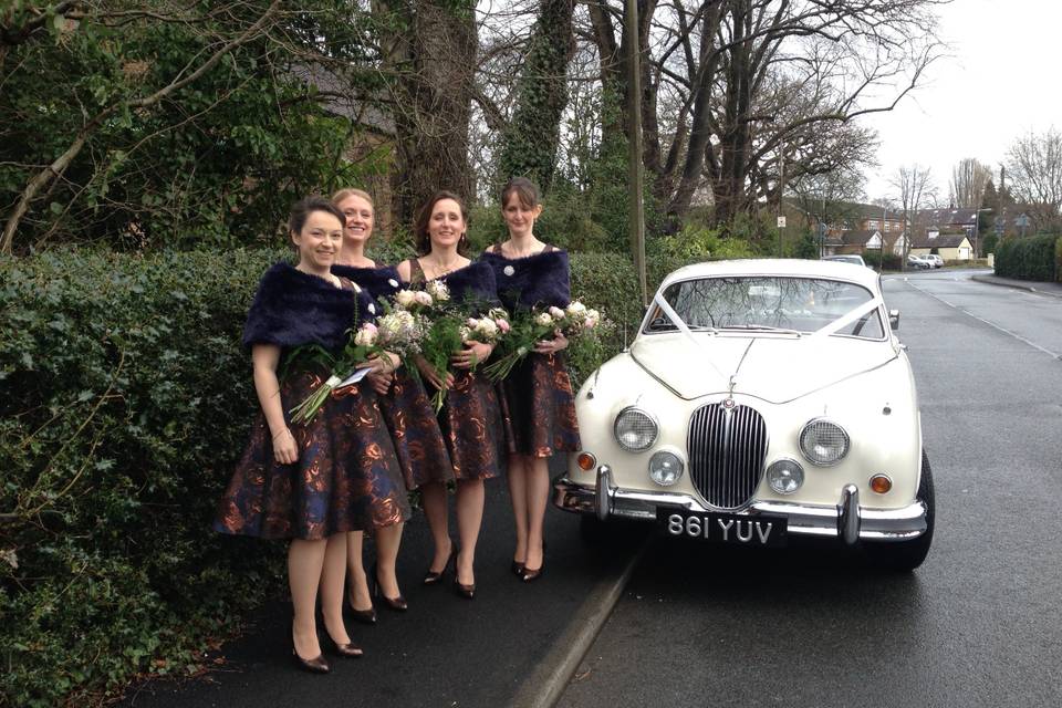 Classic wedding cars Cheshire