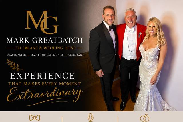 Mark Greatbatch - Toastmaster, Celebrant and Wedding Host
