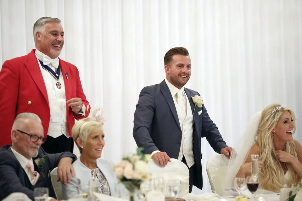 Mark Greatbatch - Toastmaster and Master of Ceremonies