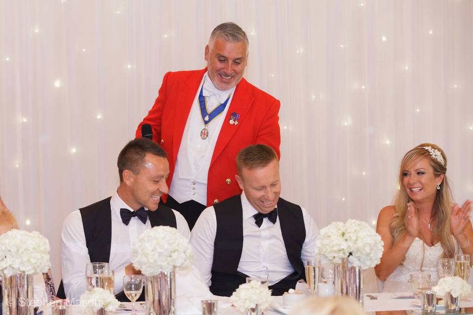 Toastmaster Mark Greatbatch