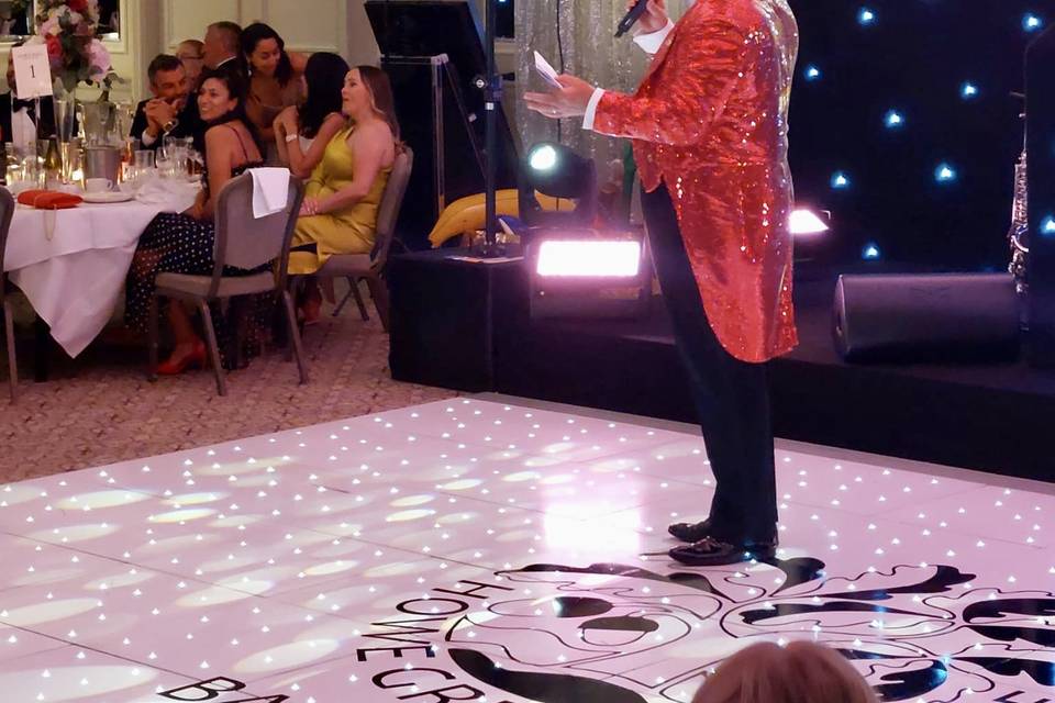 Toastmaster Mark Greatbatch