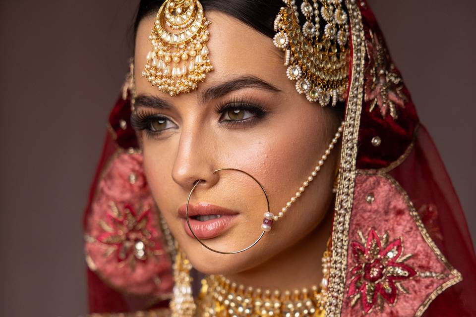 Natural Asian Bridal Makeup