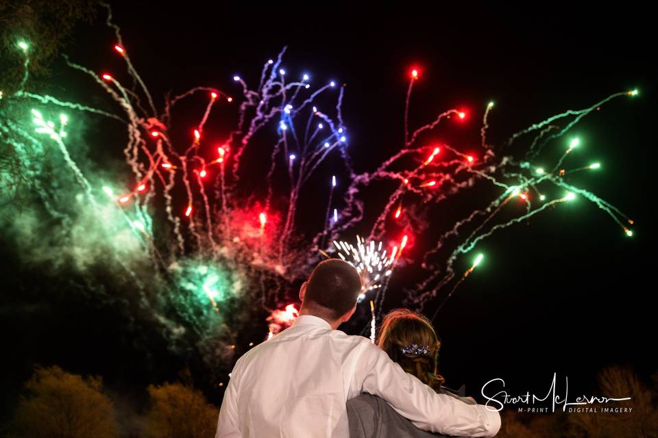 Fireworks over Styal