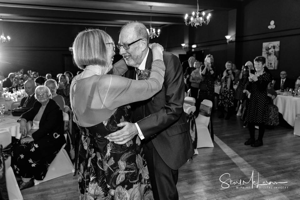 Their first dance