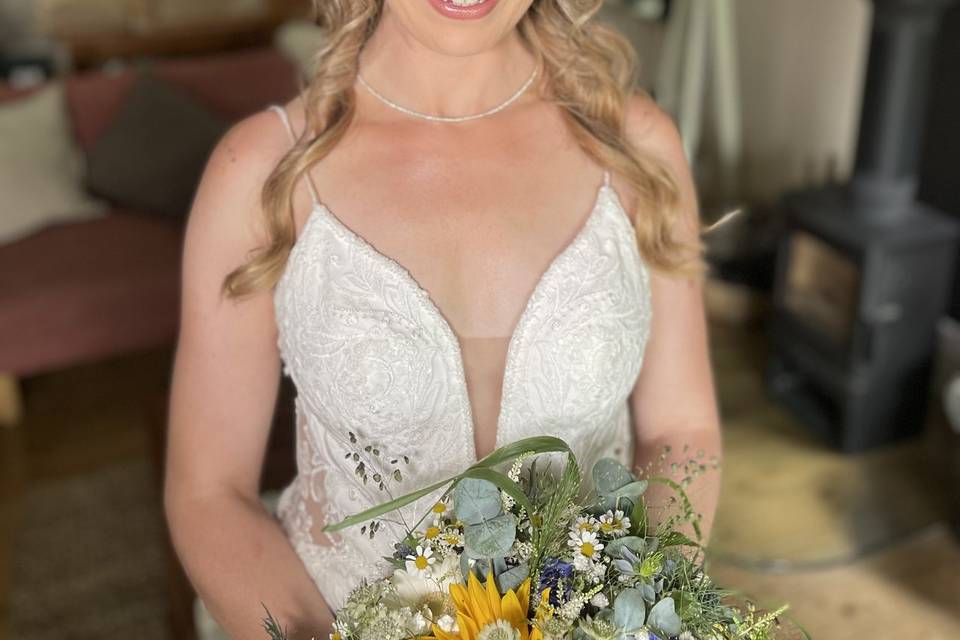 The bride Alison