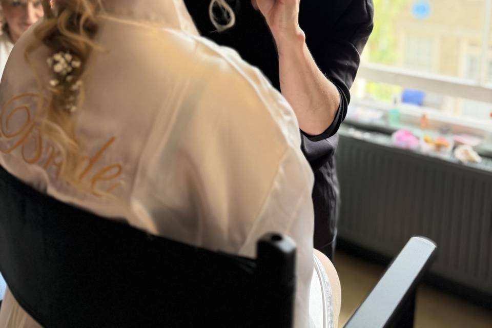 Wedding morning