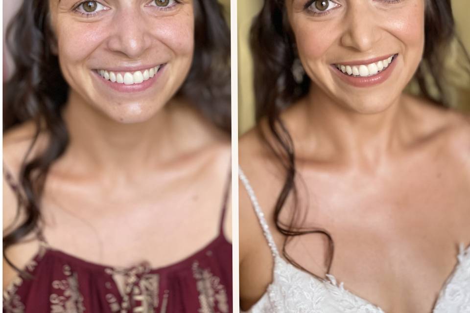 Before & after