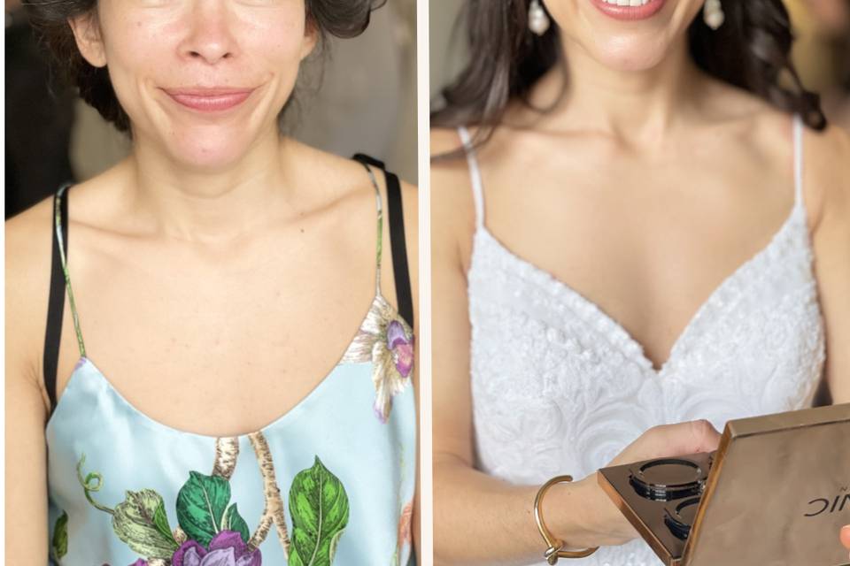 Bridal makeup