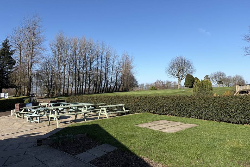 Views from the French doors