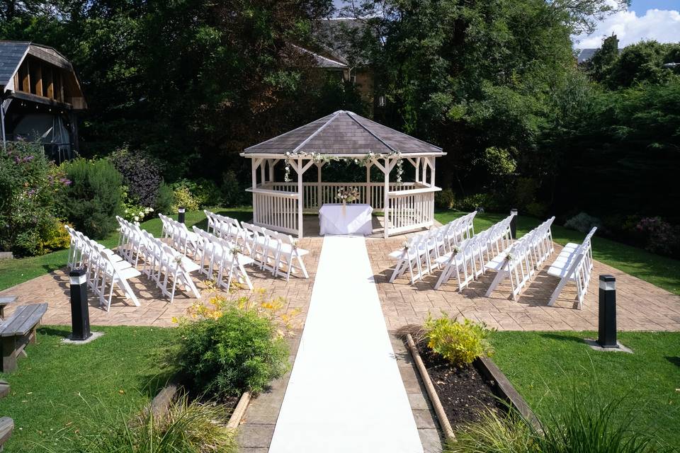 Gazebo wedding