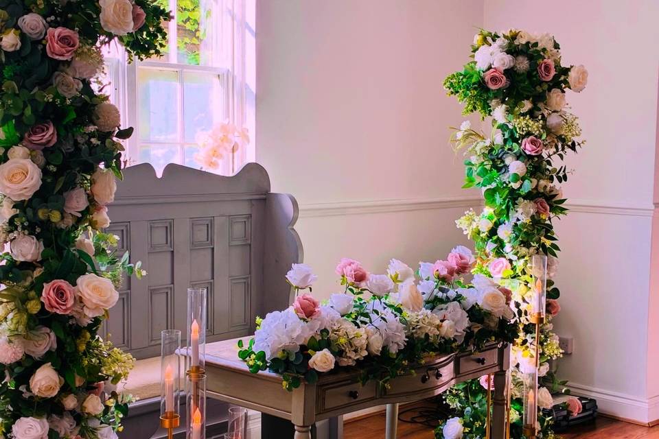 Ceremony table