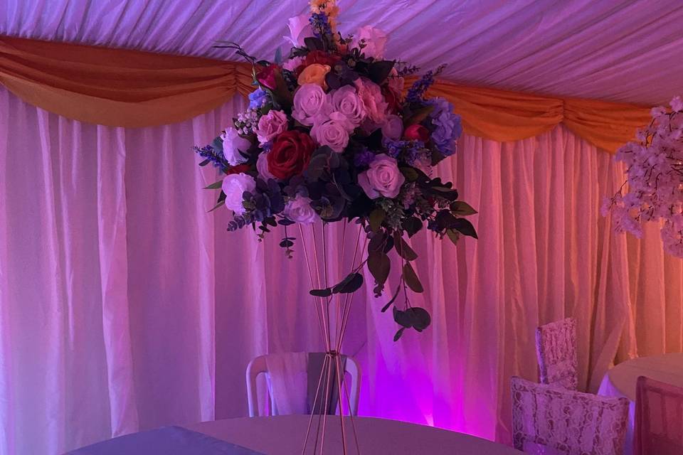 Tall centrepieces