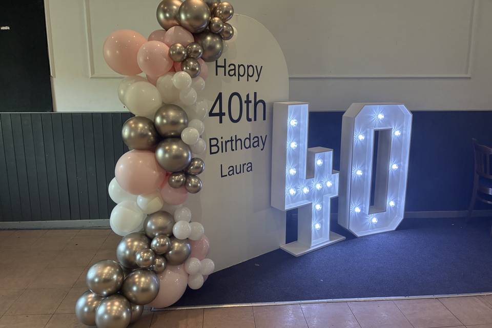 Birthday decor