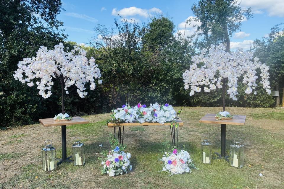 Ceremony backdrop