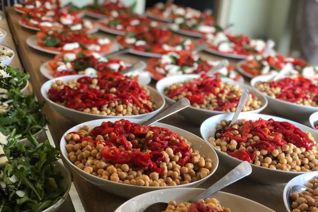 Chickpea & red Pepper Salad