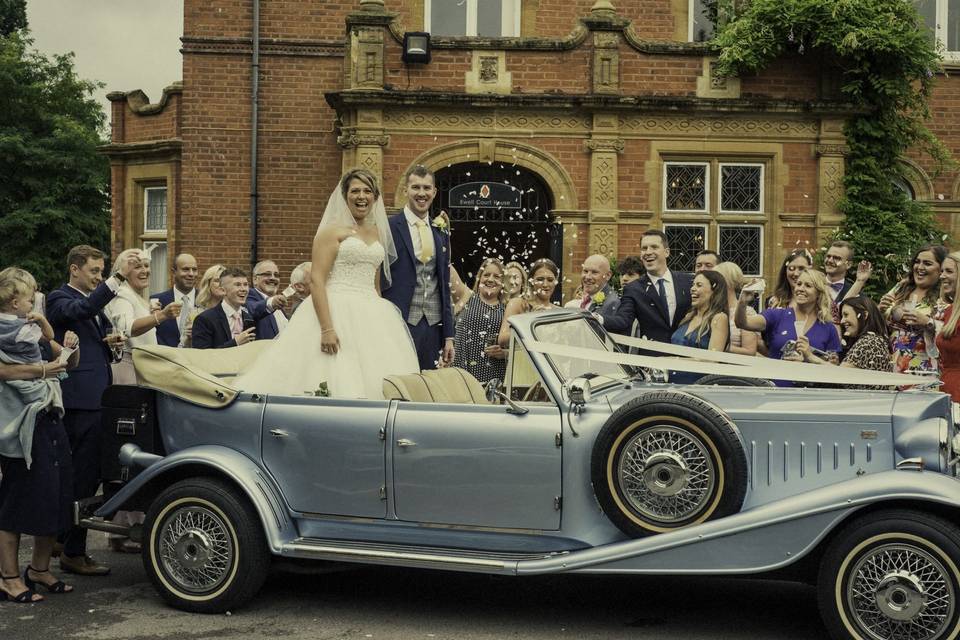 Couple in car