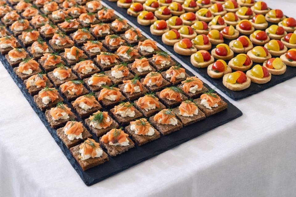 Selection of Canapes