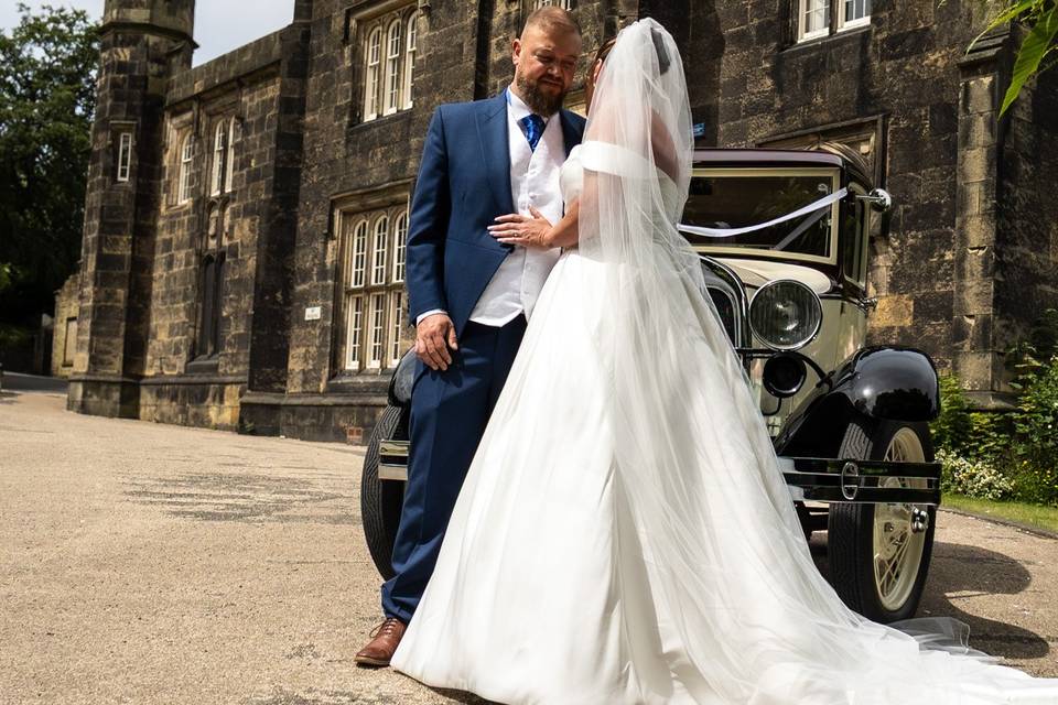 Car and couple