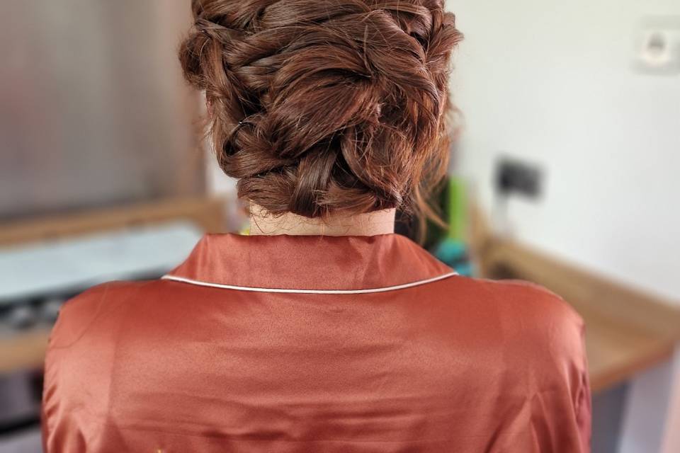 Bridal hair