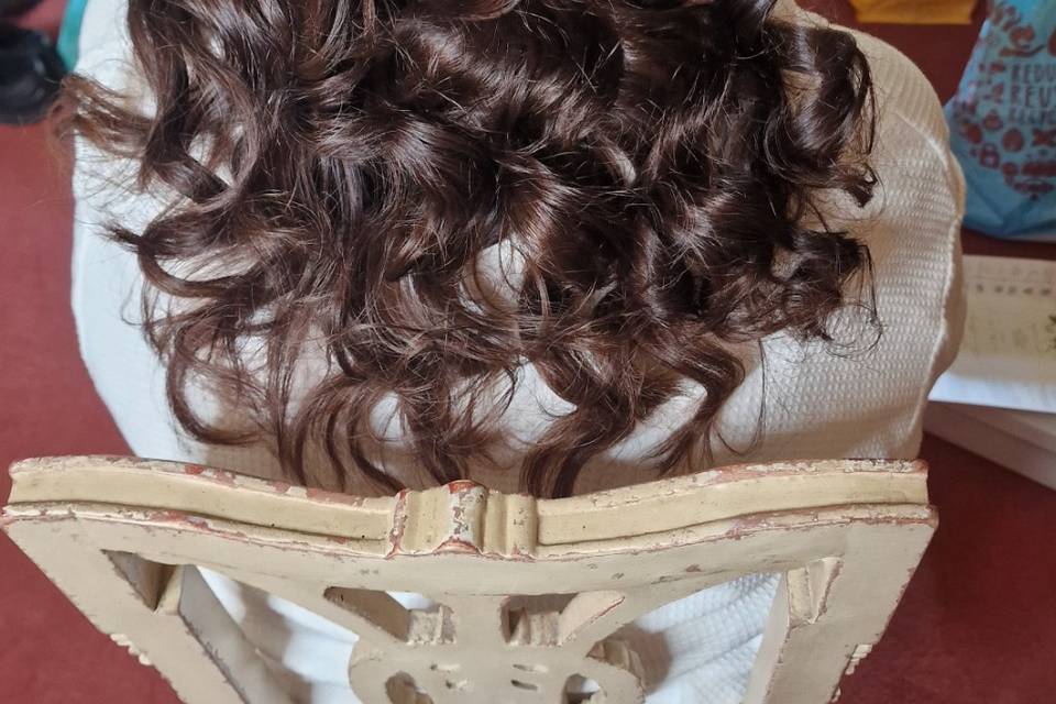 Bridal hairstyle