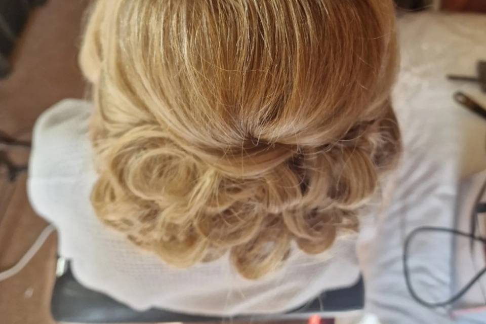 Hair up do