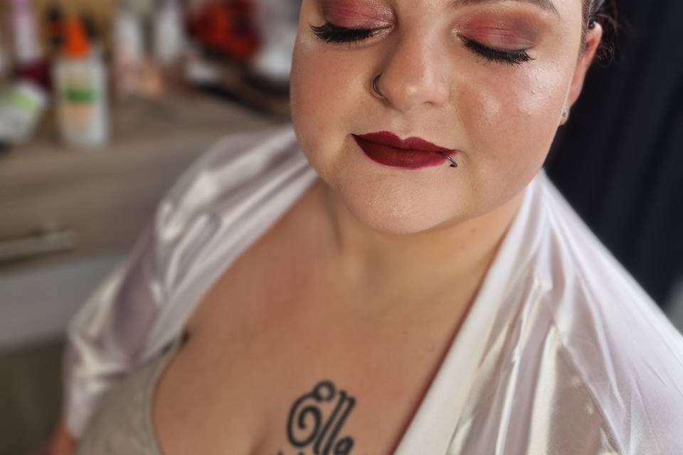 Bridal makeup