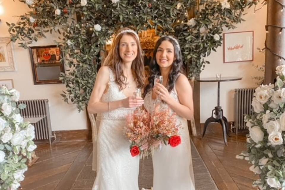 Bridal hair and makeup