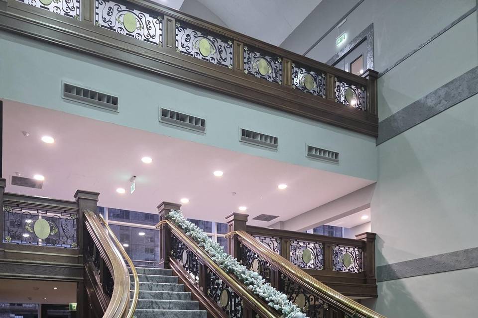 Grand staircase decor
