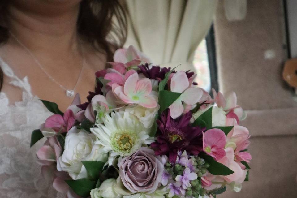 Flowers and Jewellery detail