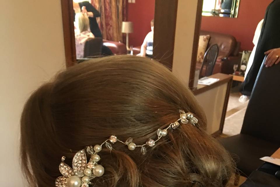 Elaborate bun