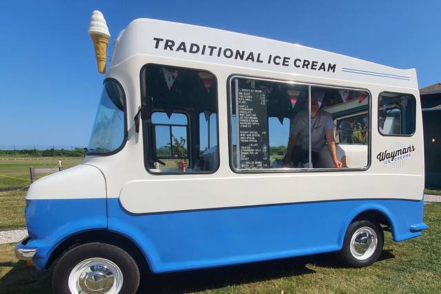 Wayman's Vintage Ice Cream Van