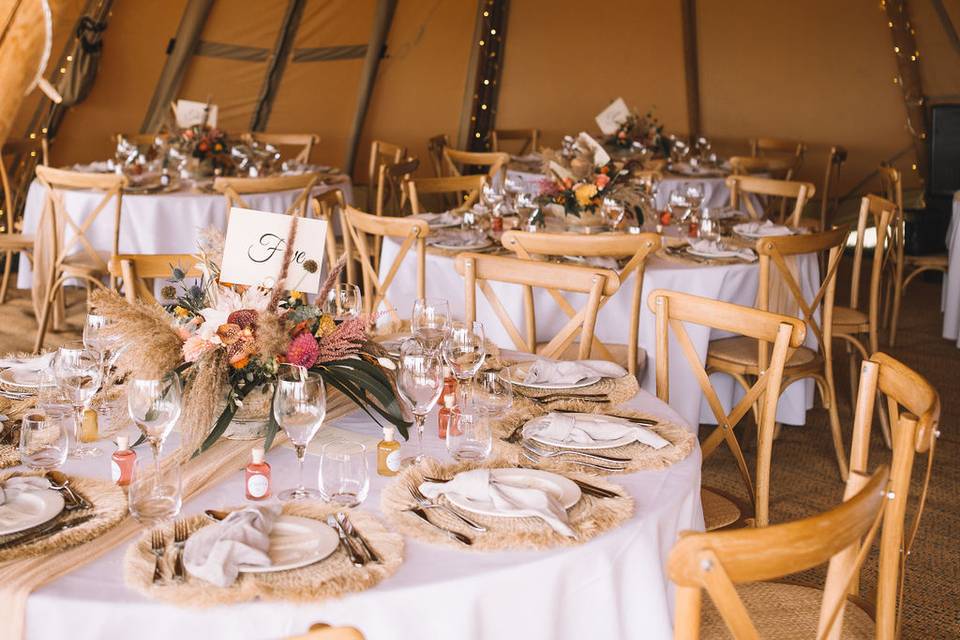 Tipi reception