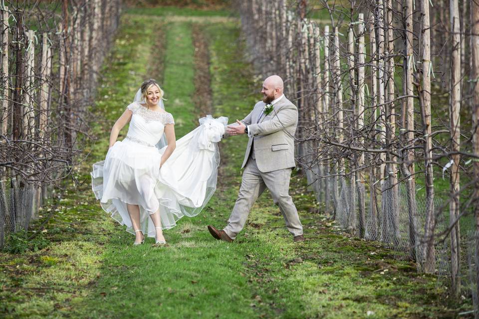 Vineyards wedding